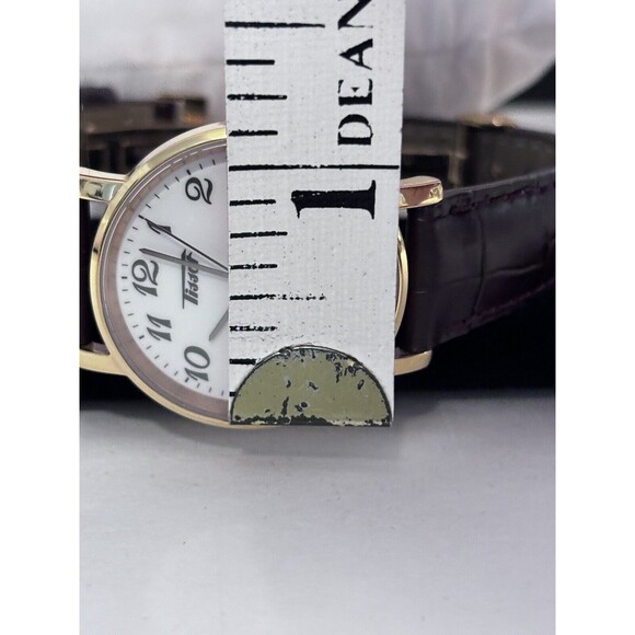 Women’s Tissot Every Time Croc Embossed Leather Watch 30mm - Picture 9 of 12